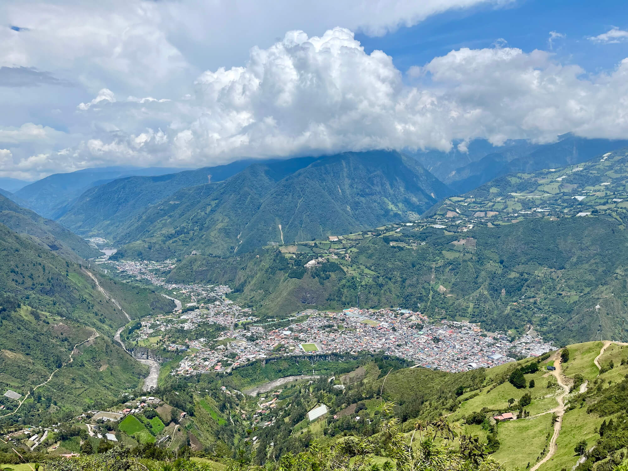 Baños short break views